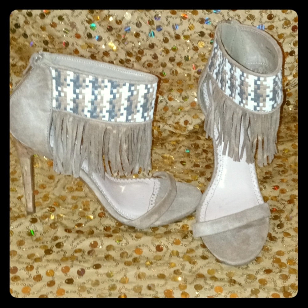 Fringed Heels